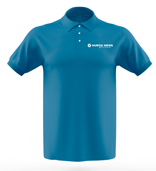 Polo-curta-azul
